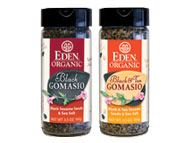 Two New Organic Gomasios (sesame salt)