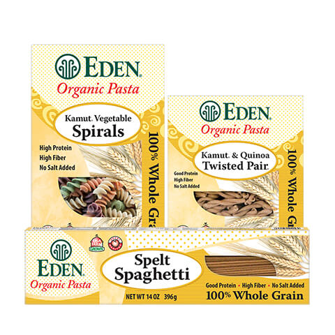 pasta organic eden grain whole den edenfoods