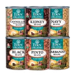 New 29 ounce E<span class="brand">den</span><span class="reg">®</span> Organic Beans in BPA Free Cans