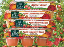 E<span class="brand">den</span><span class="reg">®</span> Organic Apple Sauce in Four New Single Serve Flavors E<span class="brand">den</span><span class="reg">®</span> Organic Apple Sauce in Four New Single Serve Flavors