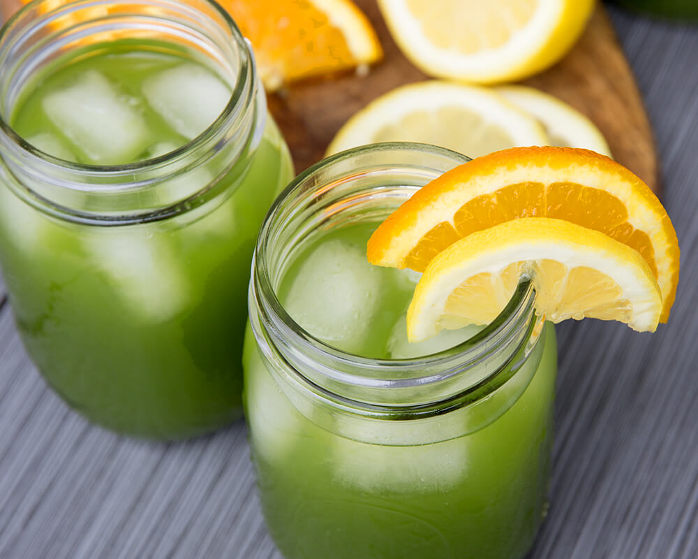 Matcha Citrus Ice Tea