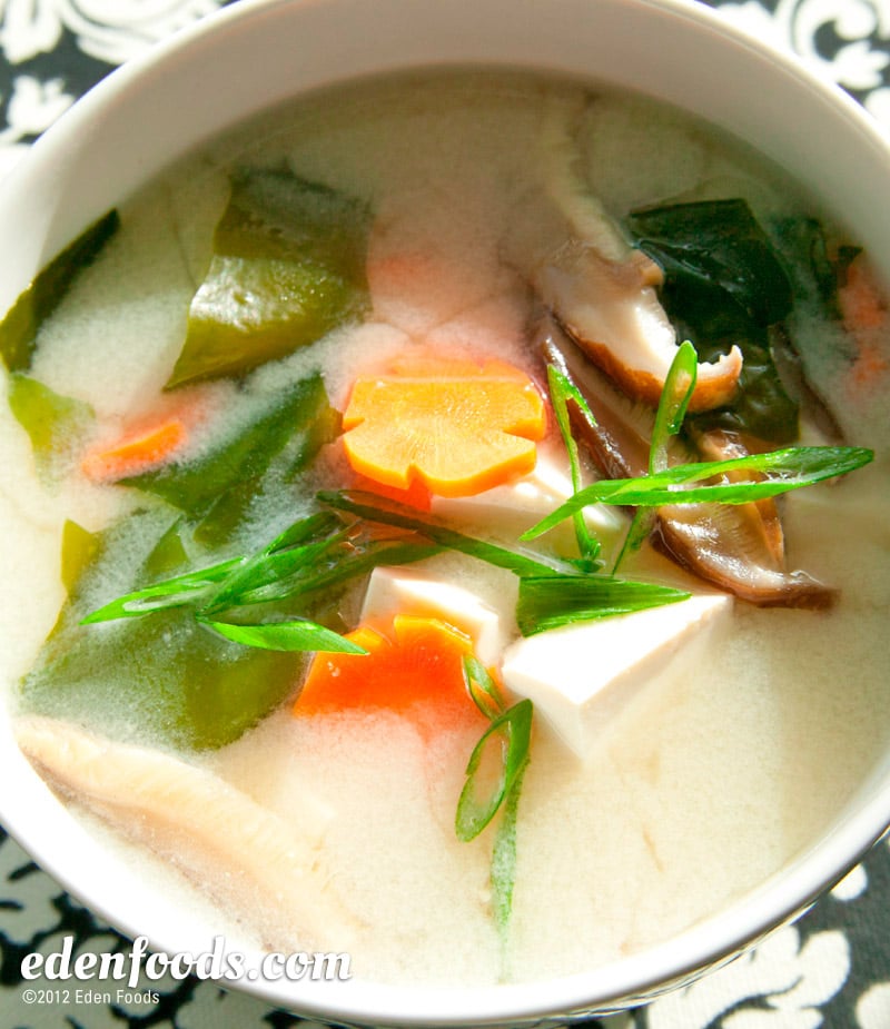 Miso Soup - Shiro, Tofu & Carrot Miso Soup - Shiro, Tofu & Carrot
