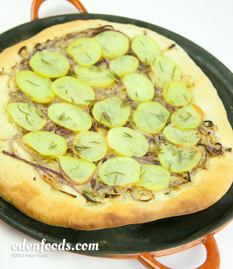 Potato Rosemary Pizza Potato Rosemary Pizza