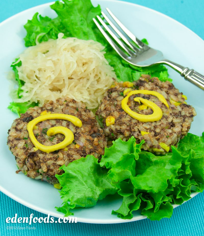 Brown Rice & Red Quinoa Patties Brown Rice & Red Quinoa Patties