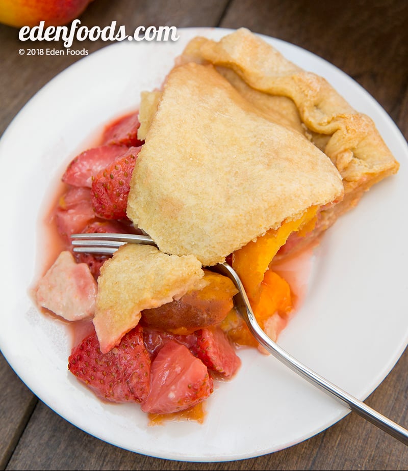 Peach Strawberry Pie Peach Strawberry Pie