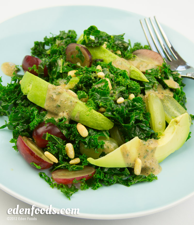 Kale Salad with Mustard Dressing Kale Salad with Mustard Dressing