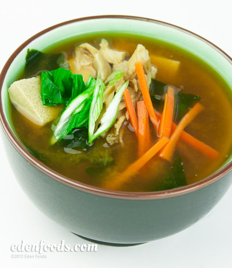 Miso Soup - Genmai Vegetable
