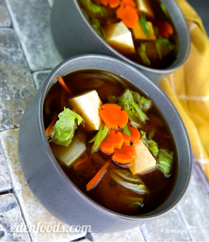 Miso Soup - Tofu & Vegetable Miso Soup - Tofu & Vegetable