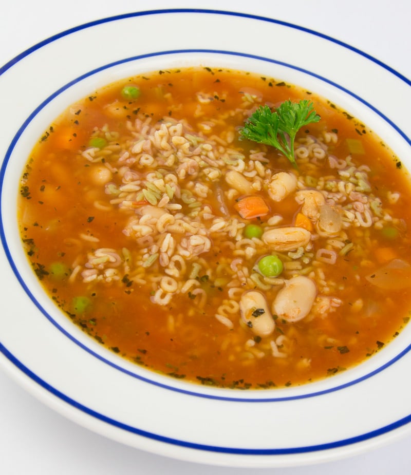 Alphabet Minestrone Soup Alphabet Minestrone Soup