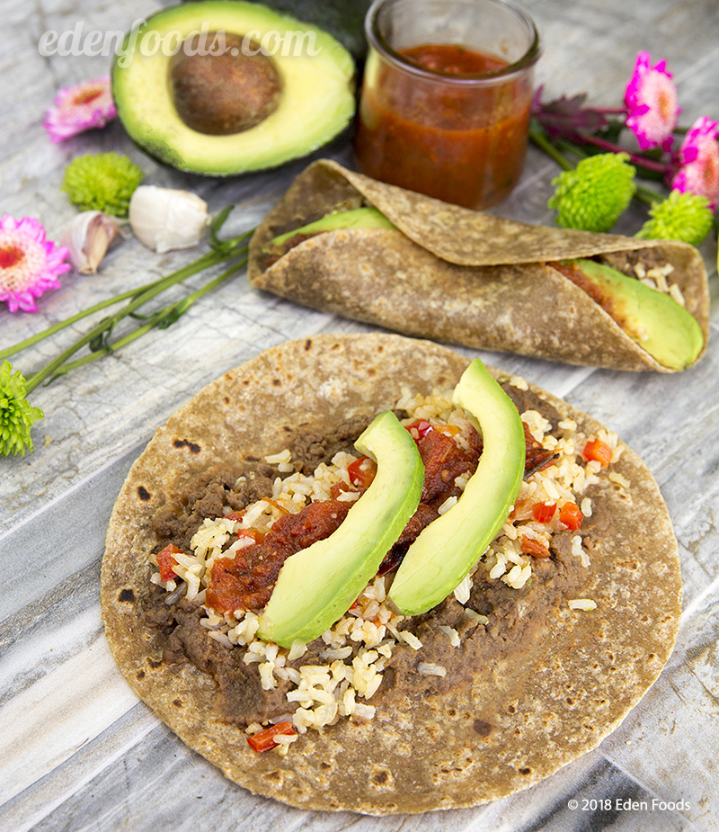 Spicy Bean & Rice Burritos Spicy Bean & Rice Burritos