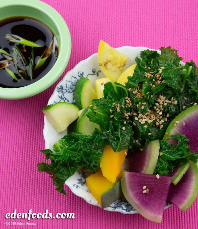 Vegetables with Ponzu Sauce Vegetables with Ponzu Sauce