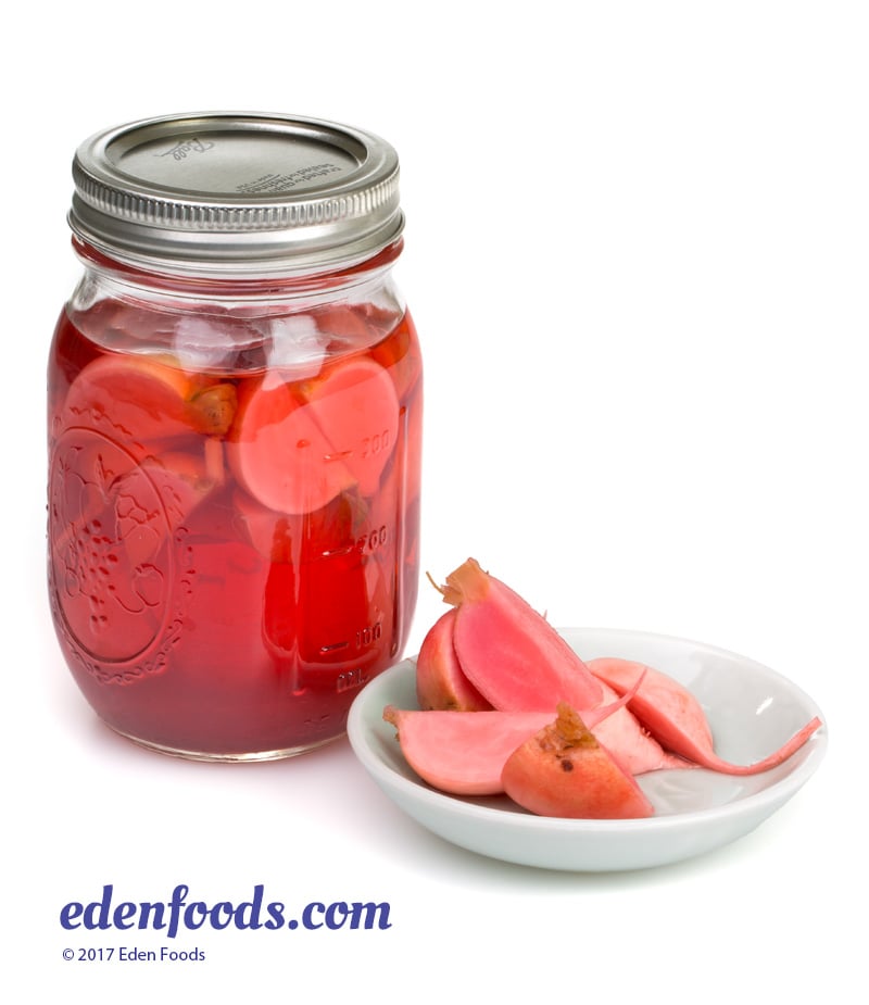 Watermelon Turnip & Broccoli Ume Pickles Watermelon Turnip & Broccoli Ume Pickles