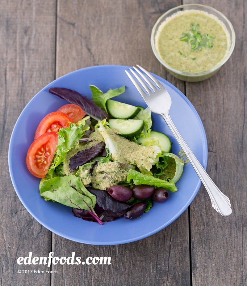 Tossed Salad with Sesame Ume Dressing Tossed Salad with Sesame Ume Dressing