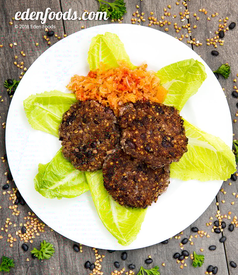 Buckwheat Black Bean Patties Buckwheat Black Bean Patties