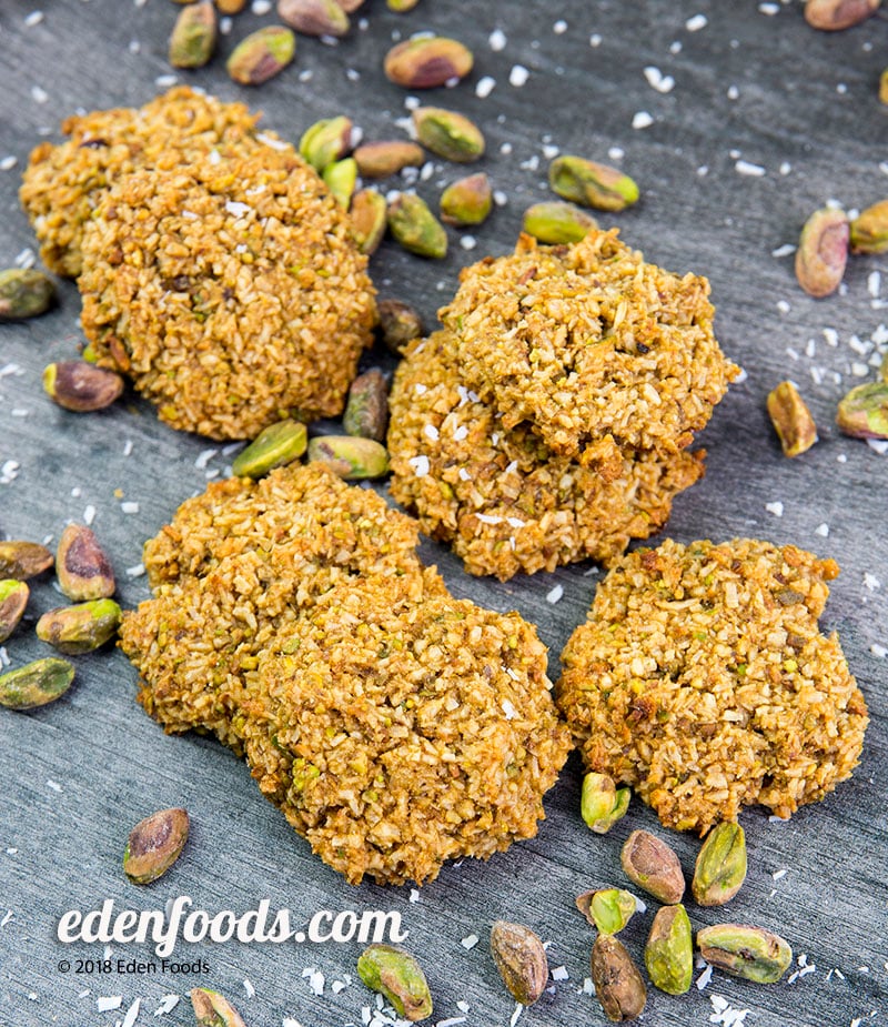 Coconut Pistachio Cookies Coconut Pistachio Cookies