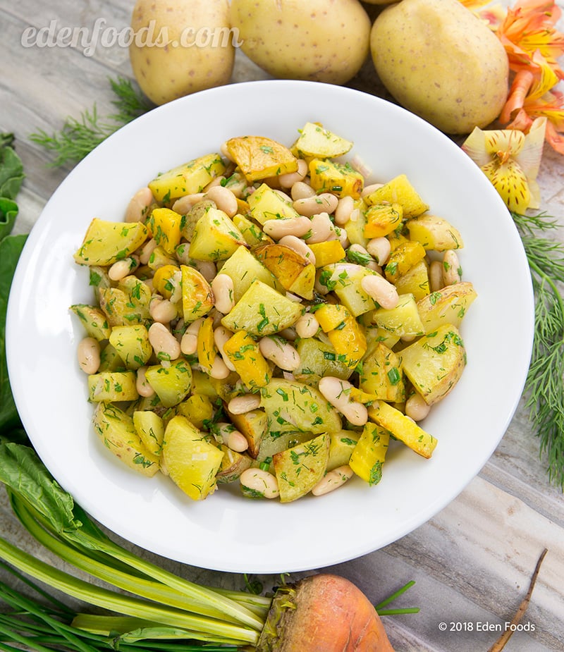 Potato, Beet & White Bean Salad Potato, Beet & White Bean Salad
