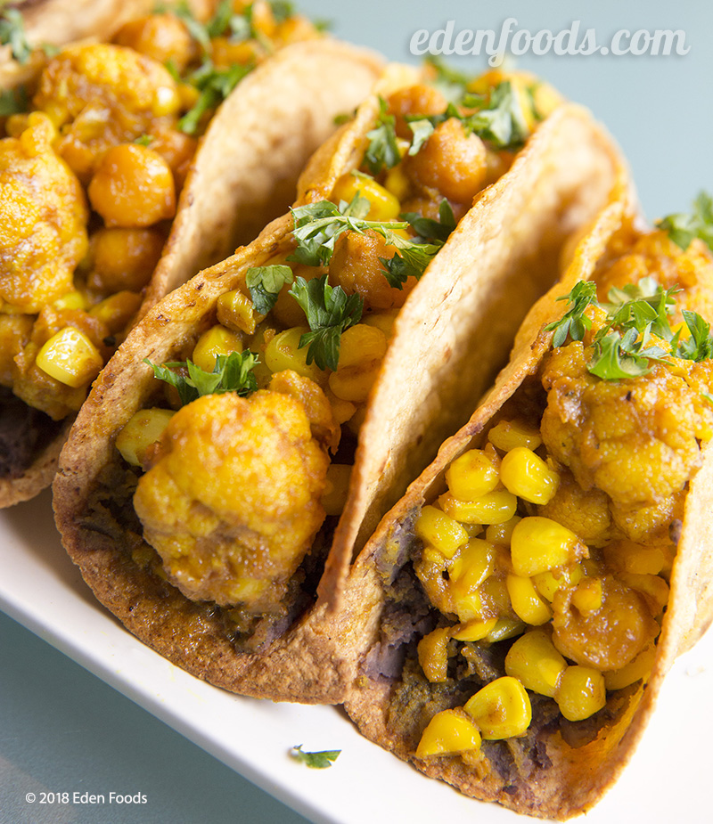Cauliflower Chickpea Tacos Cauliflower Chickpea Tacos