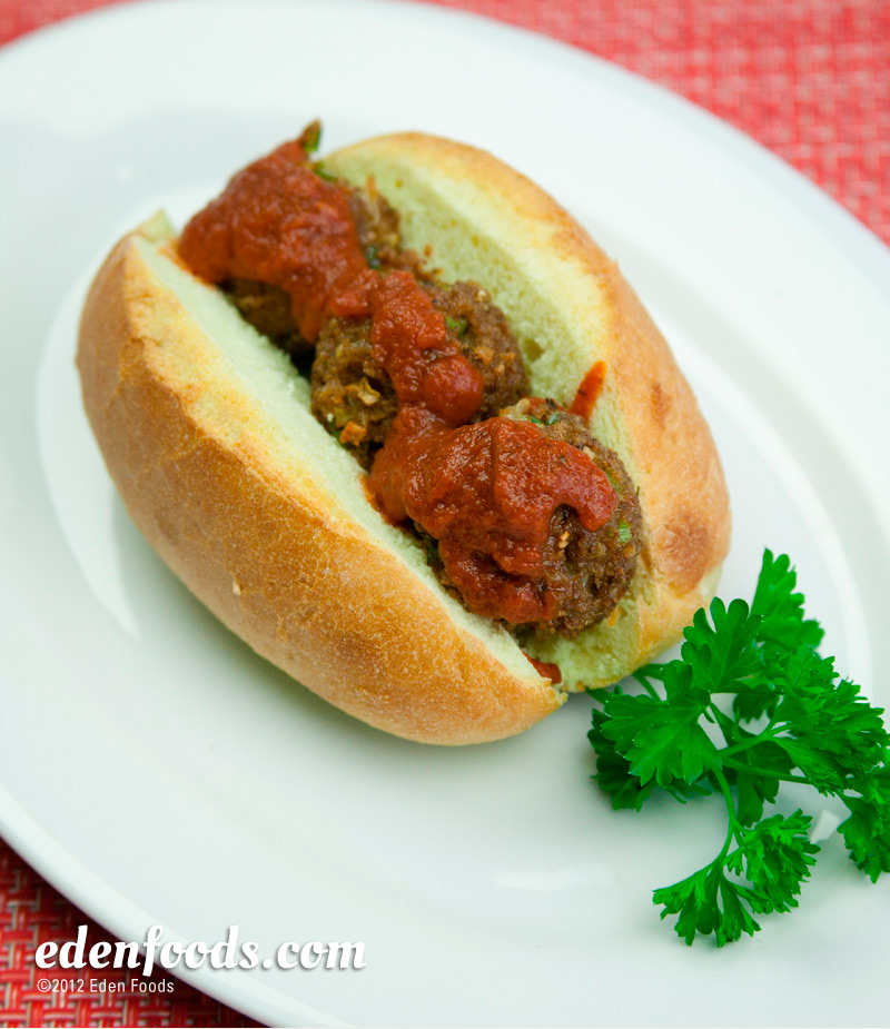 Italian Hot Wheat Ball (Seitan) Sandwiches Italian Hot Wheat Ball (Seitan) Sandwiches