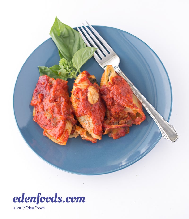 Tofu Ricotta Stuffed Shells Tofu Ricotta Stuffed Shells