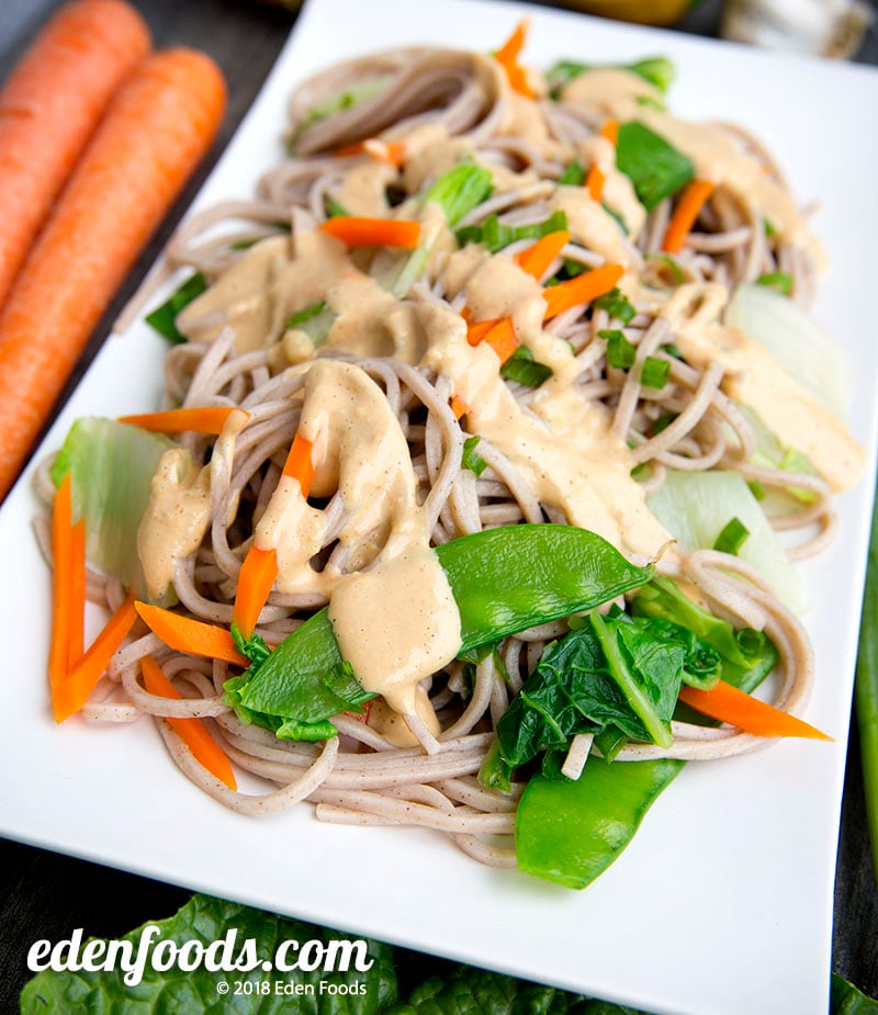 Soba with Peanut Sauce Soba with Peanut Sauce
