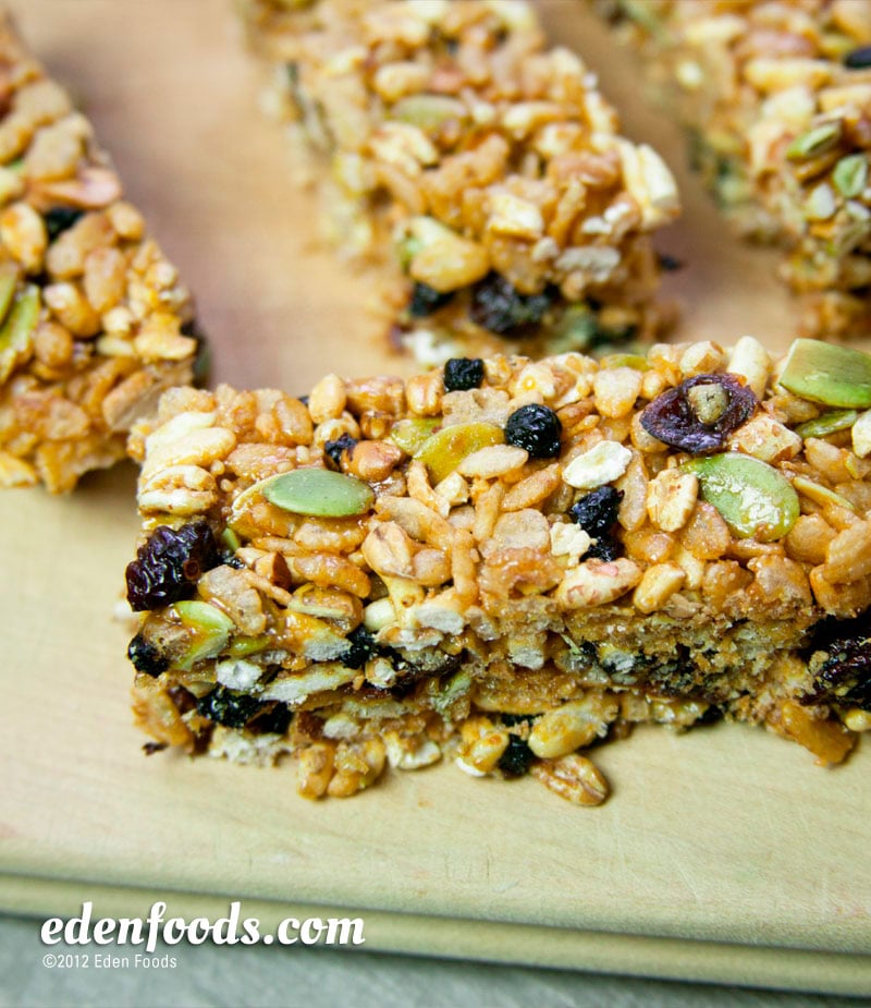 Grain, Nut, Seed and Fruit Bars Grain, Nut, Seed and Fruit Bars