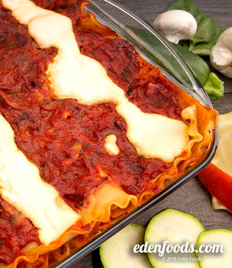 Mediterranean Vegetable Mushroom Lasagna with Tofu Ricotta Mediterranean Vegetable Mushroom Lasagna with Tofu Ricotta