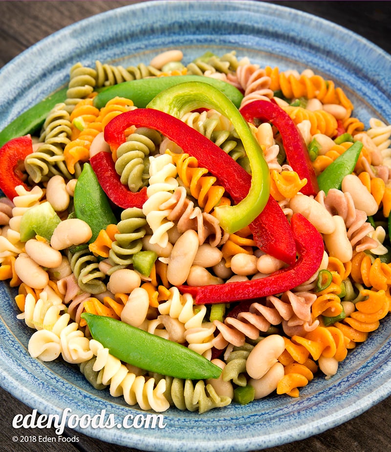 Spiral Pasta Bean Salad