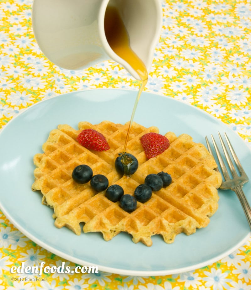 Millet, Corn & Wheat Waffles Millet, Corn & Wheat Waffles