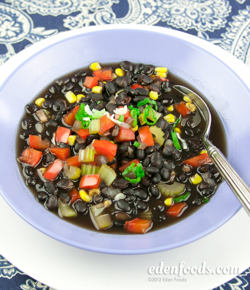 Black Bean Vegetable Soup Black Bean Vegetable Soup