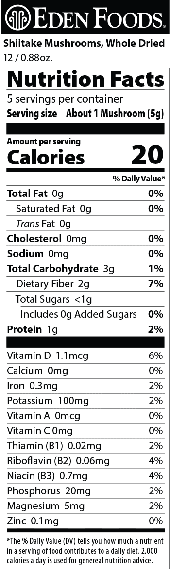 Shitake Mushroom – EDEN'S HK
