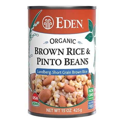 Brown Rice & Pinto Beans - Five Minute