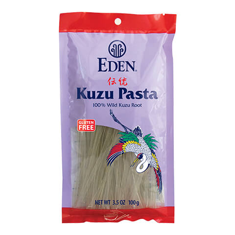 Kuzu Noodle Salad with Sesame Dressing