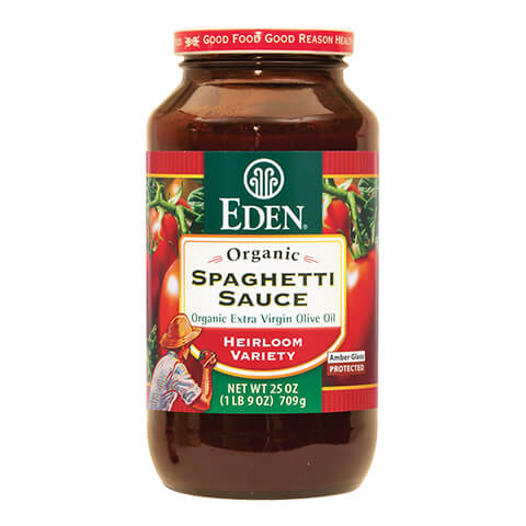 sauce organic spaghetti eden pasta pizza views