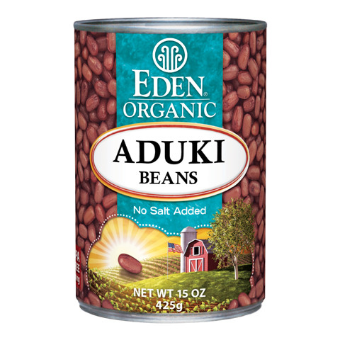 Aduki Beans, Organic - 15 oz