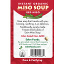 Eden Foods Instant Red Miso Soup Organic